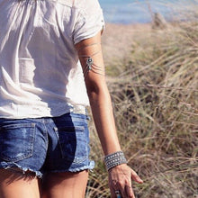 Boho Ethnic Turquoise Beads Barefoot S al Anklet Chic Multilayer Tassel Foot Chain Anklet Bracelet Body Jewelry For Women SM6