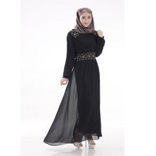 Boho Women Long Sleeve Maxi Dress Abaya Islamic Muslim Dresses PY3 SM6