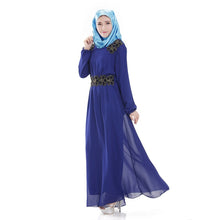 Boho Women Long Sleeve Maxi Dress Abaya Islamic Muslim Dresses PY3 SM6