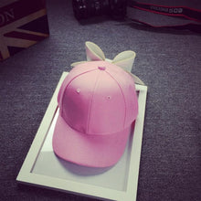 Bowknot Baseball Cap For Women Hip Hop Fashion Girls Solid Snapback Caps Summer Casual Hats Chapeu Masculino#121 SM6