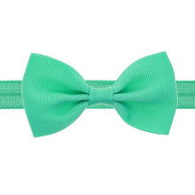 Bowknot Elastic Hair Bands 17 Colors Cute Girl Headbands Summer Hair Accesories Cerchietti Capelli#0521 SM6