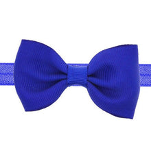 Bowknot Elastic Hair Bands 17 Colors Cute Girl Headbands Summer Hair Accesories Cerchietti Capelli#0521 SM6