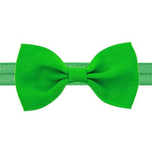 Bowknot Elastic Hair Bands 17 Colors Cute Girl Headbands Summer Hair Accesories Cerchietti Capelli#0521 SM6