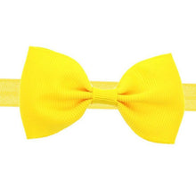 Bowknot Elastic Hair Bands 17 Colors Cute Girl Headbands Summer Hair Accesories Cerchietti Capelli#0521 SM6