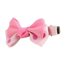 Bowknot Hair Clips For Girls Hairpin Newborn Hair Accesories Princess Hair Flower Pins Presilha De Cabelo#121 SM6