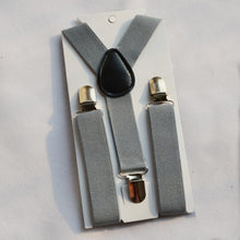 Boys Girls Kid Children Clip on Y Back Elastic Suspenders Slim Adjustable Braces Tirantes SM6