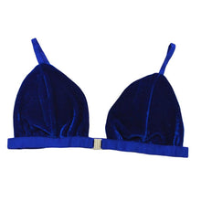 Bralette Bra Vintage Velvet Sexy Women Bra Bandage Camisole Cropped Tops Sleepwear Bustier Crop Top Chalecos Mujer#A12 SM6