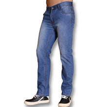 Leisure True Jeans Men Mid Waist Famous Straight Denim Long Trousers Business Designer Jeans Casual Jeans Pant SM6