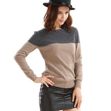 Brand New Autumn Winter Pure Wool Female Sweater Plus Size Thin Knitted Long Sleeve O-neck Pullovers Hot  70045 SM6