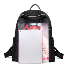 Women Backpack Waterproof School Bag Panda Applique Zipper Casual Rucksack Cute Girls Travel Bag Mochilas Mujer  SM6