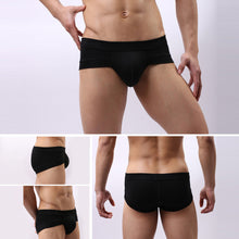 Breathable Comfortable Mens Sexy Briefs Men Underwear Boys Underpants U Convex Pouch Low Elastic Waist Soft Briefs SM6