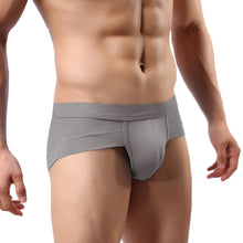 Breathable Comfortable Mens Sexy Briefs Men Underwear Boys Underpants U Convex Pouch Low Elastic Waist Soft Briefs SM6