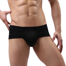 Breathable Comfortable Mens Sexy Briefs Men Underwear Boys Underpants U Convex Pouch Low Elastic Waist Soft Briefs SM6