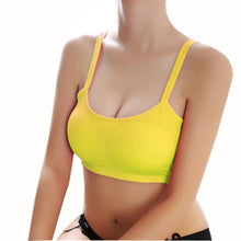 Breathable Tank Tops Women Fitness Halter Cropped Tanks Mesh Comfortable Strapless Bra Regata Feminina#121 SM6
