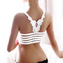 Breathable Tank Tops Women Fitness Halter Cropped Tanks Mesh Comfortable Strapless Bra Regata Feminina#121 SM6