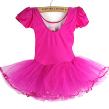 Brief Solid Girls Kids Baby Candy Color Tutu Dress Dance Costumes Ballet Dancewear New Y46SM6