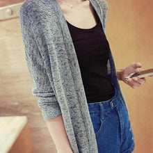 Brief Women Loose Batwing Cardigan Hip Long Shirts Sweater Casual Knitted Outwear SM6