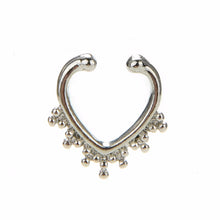 Bronze Nose Hoop Ring Sexy Fake Septum Nose Rings Faux Piercing Nose Studs Body Jewelry Gold Silver SM6