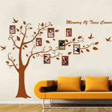 Brown frame tree individuality creative household adornment wall stickers on the wall SM6