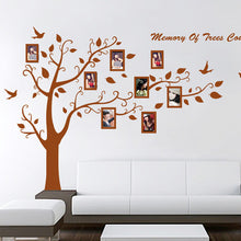 Brown frame tree individuality creative household adornment wall stickers on the wall SM6