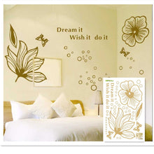 Bubble Butterfly Romantic Wall Sticker Home Decal Removable SM6