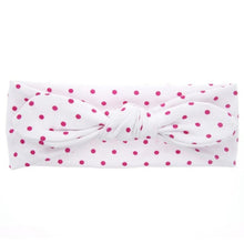 Bunny Head Band Girls Dot Print Headbands Rabbit Ears Bows Hair Decoration Style Accessori Capelli#121 SM6