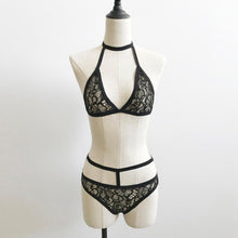 Bustier Crop Top Halter Lace Floral Hollow Out Sexy Lingerie Set Bandage Corset Breathable Tank Tops Lace Bralette#121 SM6