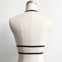 Bustier Haut Top Black Elastic Bandage hollow Halter Crop Top Sexy Woman Summer Lingerie Tubes Hot Lingerie#0521 SM6
