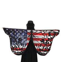 Butterfly Wings Shawl Colorful Printed Ladies Autumn Winter Warm Shawls And Wraps Poncho Feminino Inverno#A11 SM6