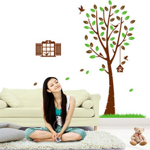 Cage flower cane sitting room background can remove wall household adornment wall stickers SM6