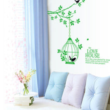 Cage sitting room background can remove the wall stick household adornment bedroom wall stickers SM6