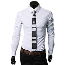 Camisa Xadrez Long Sleeve Mens Dress Shirts Plus Size 4XL Business Stylish Slim Fit Shirts Camisa Manga Longa Masculina#D729 SM6