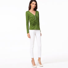 Camisas Femininas Long Sleeve Tshirt Women T Shirt Tops Poleras De Mujer Zip Ruched T-shirt Blusa Tee Shirt  SM6