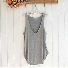 Candy Color Tank Top Summer Loose Vest 2017 Casual Summer Tops Sexy Lingerie Top Fitness Women Top Canotta Intima Donna#121 SM6