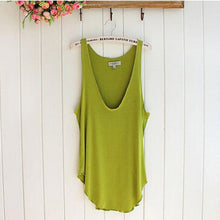 Candy Color Tank Top Summer Loose Vest 2017 Casual Summer Tops Sexy Lingerie Top Fitness Women Top Canotta Intima Donna#121 SM6