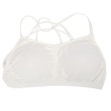 Candy Color Women Sexy Padded Bras Hollow Back Bralette Push Up Bra Strappy Caged Tank Tops Lingerie SM6