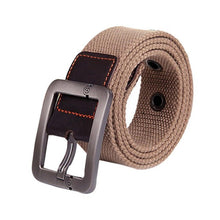 Canvas Belt Bdrif Solid Unisex Sports Knit Canvas Belts Automatic Square Buckle Waist Tactical Belt Relogio Masculino#B725 SM6