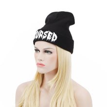 Cap Unisex Winter Black ZOMBIE CURSED UNICORN Beanie Hat And Snapback Gorros E Toucas #2458 SM6