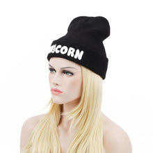 Cap Unisex Winter Black ZOMBIE CURSED UNICORN Beanie Hat And Snapback Gorros E Toucas #2458 SM6