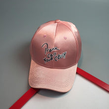 Cap Women Embroidery Letter Satin Snapback Caps Hip Hop Hats Gorras Planas Hip Hop Gorras Hombre#B726 SM6