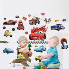 Cars wall stickers kids room decoration 8091. adesivos de paredes home decal animal mural art print movie poster 3.5 SM6