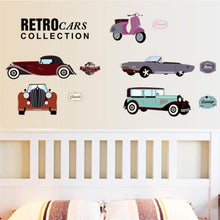 Cartoon Car Wall Stickers for kids Room Children Boy Bedroom Wall Decals Window poster wall sticker Poster Kids Gift Home Decor SM6