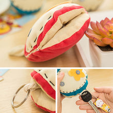 Cartoon Keyring Bag Keychain H bag Holder Key Ring Storage Cover s SM6