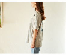 Cartoon Mouse Print T shirts Harajuku style  New Fashion Loose Women Tops O-neck Short Sleeve Women t-shirt Plus Size 72604 SM6