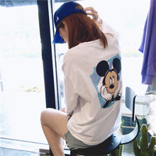 Cartoon Mouse Print T shirts Harajuku style  New Fashion Loose Women Tops O-neck Short Sleeve Women t-shirt Plus Size 72604 SM6