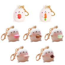 Cartoon Otato Bunny Decor Fat Rabbit Keychain Keyring Bag Gift Pendant Key Chain SM6