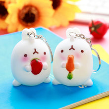 Cartoon Otato Bunny Decor Fat Rabbit Keychain Keyring Bag Gift Pendant Key Chain SM6