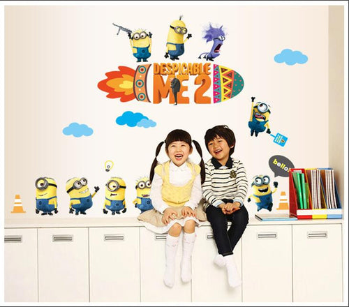 Cartoon characters children room on the home decoration stickers on the wall SM6
