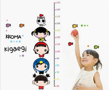 Cartoon children height of children room household adornment wall stickers on the wall SM6