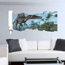 Cartoon dinosaur individuality creative household adornment wall stickers on the wall SM6